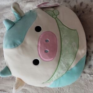 11-inch 🍓 SQUISHMALLOW 🩵🎁💐Belana🌳 The COW 🌺 NWT🌺